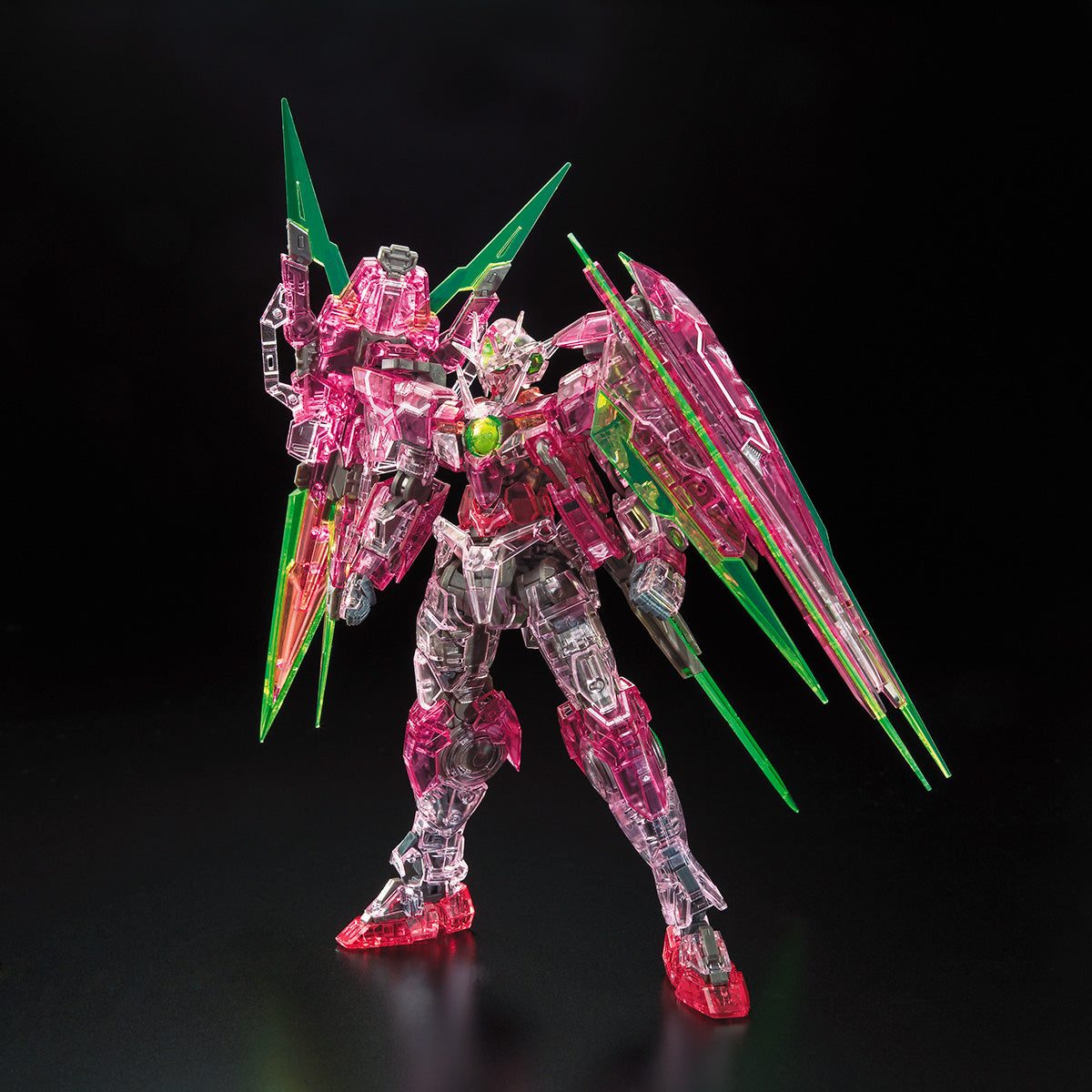 Gundam Base RG 00 Qan[T] Full Saber (Trans-Am Clear)